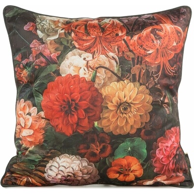 Takoy Zamatová s motívom maľovaných kvetov a elegantným lemom-HF-452368 45 x 45 cm