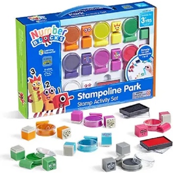 Learning Resources Творчески комплект Learning Resources - Печати Stampoline Park, 32 части (6606200037)