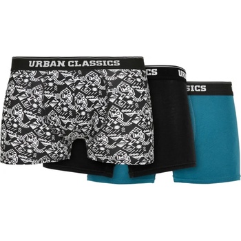 Urban Classics Комплект от три чифта боксерки Urban Classics UB-TB3838-03167 - Многоцветен, размер XXL