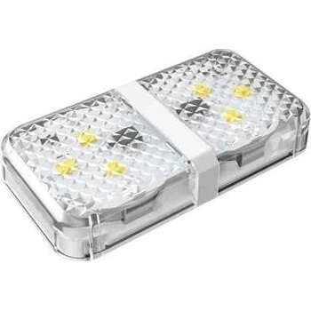 Image 1 of Baseus Предупредителна лампа за отворена врата Baseus (2бр. /бял корпус) (6953156212671)