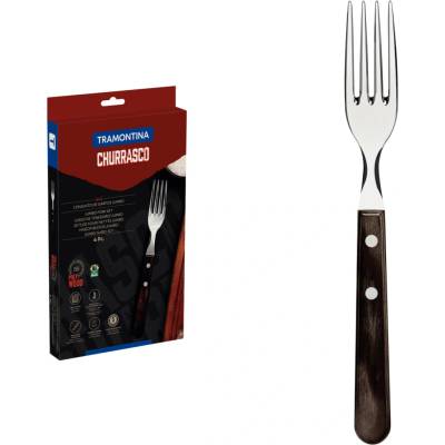 Tramontina Set vidličiek Jumbo Polywood Churrasco hnedý 4 ks