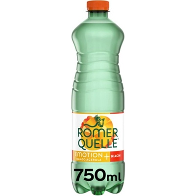 Römerquelle Emotion+ Mango & Acerola + niacín 6 x 0,75 l