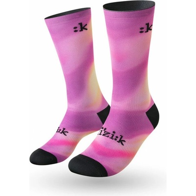 fizik FADED ponožky purple yellow