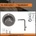 Inter Ceramic СЕТОВЕ ЗА КУХНЯ 2 в 1 / 3 в 1 BG 8301 GRAY + 718650 GRAY, Inter Ceramic (BG 8301 GRAY + 718650 GRAY)