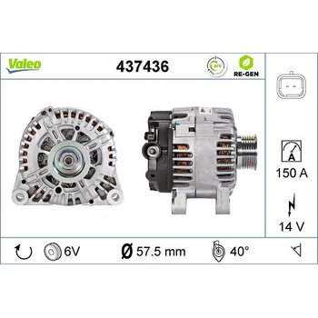 generátor VALEO 437436