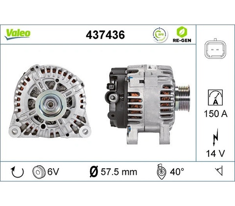 generátor VALEO 437436