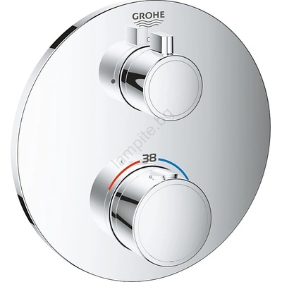GROHE 24075000 - Термостатен душ смесител grohtherm лъскав хром (gh0524)