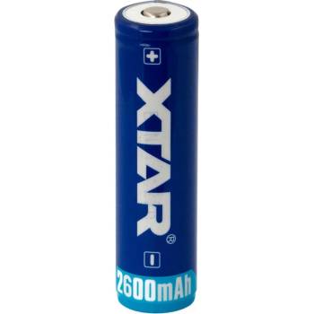 XTAR Акумулаторна батерия Xtar, 18650, 3.7V, 2600mAh, Li-ion, 1бр (XTAR-BL-CR18650-2600)