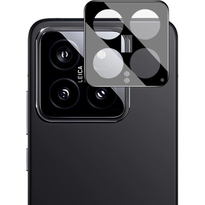 Techsuit Протектор за камера за Xiaomi 14 - Пълно стъкло за камера - Черен