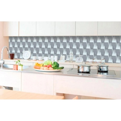 DIMEX ART Фототапет за кухня - 3d куб стена 350 x 60 см