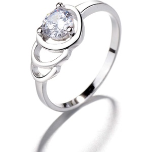 Silenti Jewelry Сребърен пръстен "Преданост" - 9 - 59.5мм (19.1мм диам. )