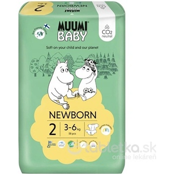 Muumi Baby Mini 3-6 kg 58 ks