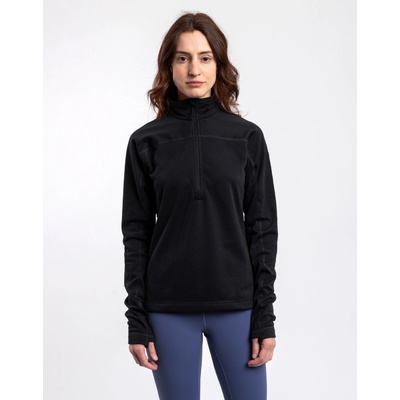 Fjallraven Abisko Lite Fleece Half Zip W BLACK