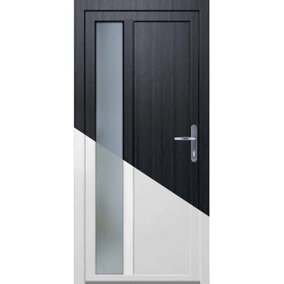 PANTO K 511 bílá/antracit P 98 x 198 cm – Hledejceny.cz