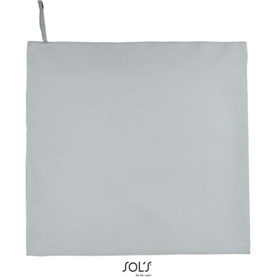Sol´S Atoll 100 velká osuška z mikrovlákna pure grey 100 x 150 cm