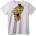 NOONEBRAND Тениска Монстер Лице - 3XL, White
