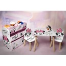 bHome stůl s židlemi Minnie Mouse