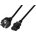 Захранващ кабел Schuko - IEC C13 - 1.8m (MAKKI-CE021-1.8m-0.75mm)