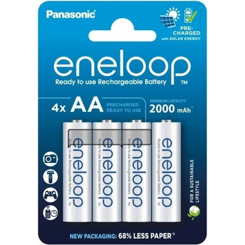 Panasonic Eneloop AA 2000 mAh 4ks 3MCDE/4CP