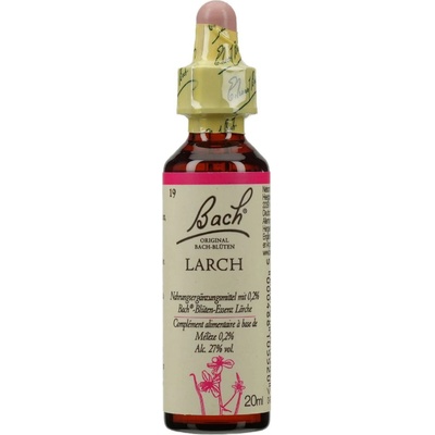 Bachovy originální květové esence Modřín opadavý Larch 20 ml