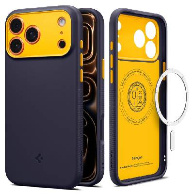 Удароустойчив кейс с MagSafe за iPhone 17 Pro Max от Spigen Nano Pop - Blueberry Navy (8800283313925)