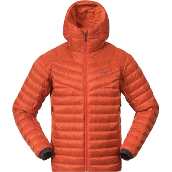 Bergans Мъжко пухено яке Bergans Rabot Light Down Jacket Hood Down jacket - Lava (004-7251-0213)
