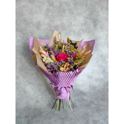 Sušená kytica - Limonium Violet