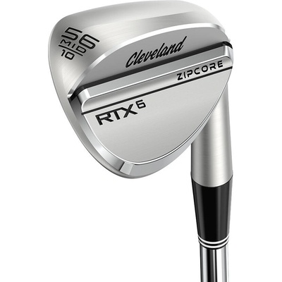 Cleveland RTX6 Zipcore pánská wedge Pravá ocel, 56° bounce 10° – Zboží Dáma