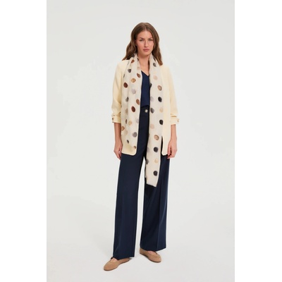 Moodo Шал с точки в бежово Moodo Moodo | Bezhov | ЖЕНИ | ЕДИН РАЗМЕР