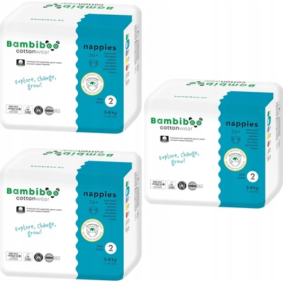 Bambiboo 2 3- 8 kg 26 ks