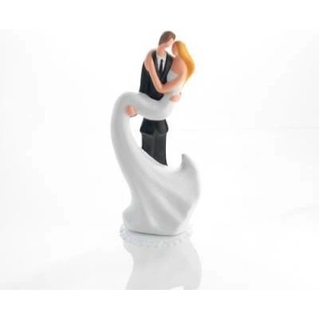 Svatební figurka na dort 1ks porcelánová Modern 208mm Gunthart
