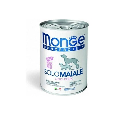 Monge Adult Monoprotein Solo Dog s bravčovým mäsom 400 g