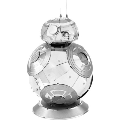 Metal Earth 3D puzzle Star Wars: BB-8, patrí medzi náročnejšie, 18 ks