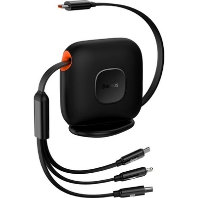 Кабел 3в1 Baseus Traction Series, USB - C към Micro USB / USB - C / Lightning, 100W, 1.7m
