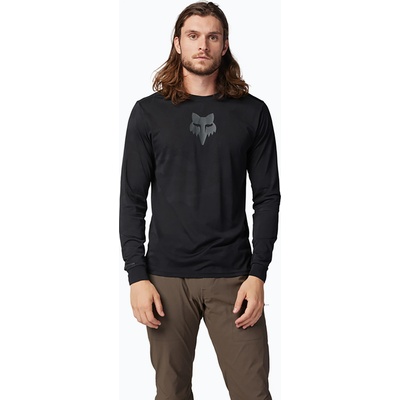 Fox Racing Мъжка блуза с дълъг ръкав за колоездене Fox Racing Ranger Tru Dri black
