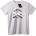 NOONEBRAND Тениска Зависим от Духа - 2XL, White