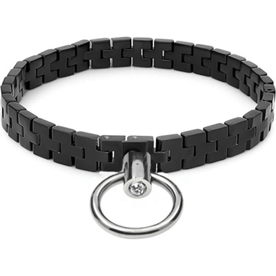 Black Label Watch Link Collar Black