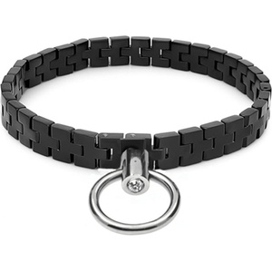 Black Label Watch Link Collar Black