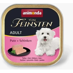 Animonda Vom Feinsten Пастет за кучета пуешко и шунка 150gr