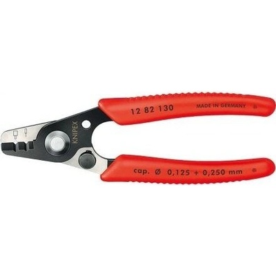 KNIPEX - kleště odizolovací - 130mm - na světlovody, k odstraňování primární a sekundární izolace – Coating (1282130SB)