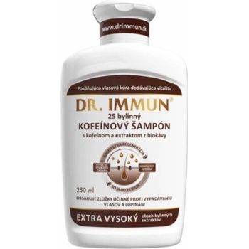 Dr.Immun 25 bylinný šampon s kofeinem proti vypadávání vlasů a proti lupům 250 ml