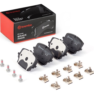 Sada brzdových platničiek, vždy 4 kusy v sade BREMBO P 06 126 (P06126)