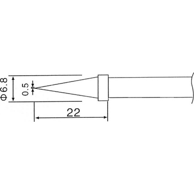 Hrot C1-2 pro pájecí stanice