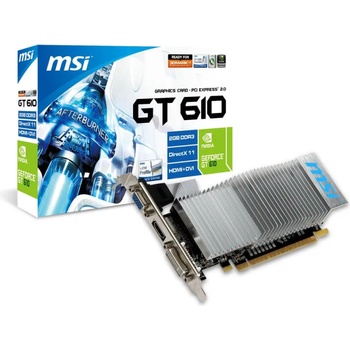 MSI GeForce GT 610 LP 2GB GDDR3 64bit (N610-2GD3H/LP)