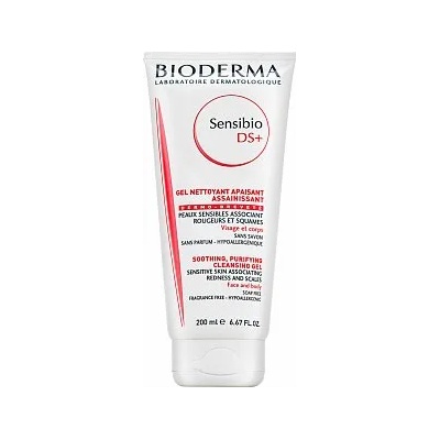BIODERMA Sensibio DS+ Purifying and Soothing Cleansing Gel почистващ гел за чувствителна кожа 200 ml