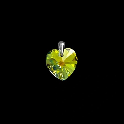 iŠperky Strieborný prívesok srdiečko Swarovski ID|108382