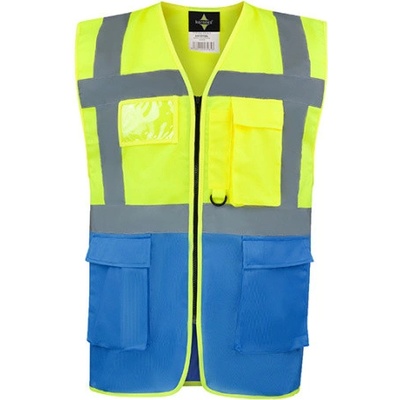 Korntex Hamburg Multifunkčná reflexná vesta KX810 Yellow