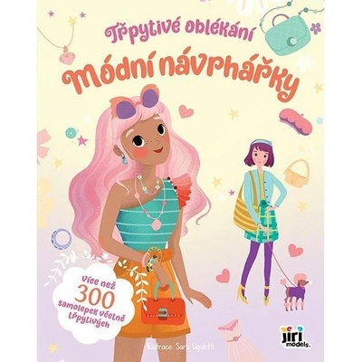 Jiri Models Třpytivé oblékání módní návrhářky
