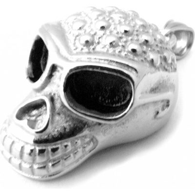 Steel Jewelry Přívěsek lebka z chirurgické oceli PR140321
