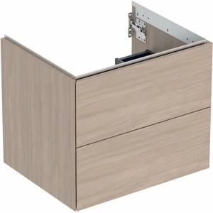 Geberit Стенен шкаф Geberit One, бежов дъб, 60 см с 2 чекмеджета (505.261.00.5)